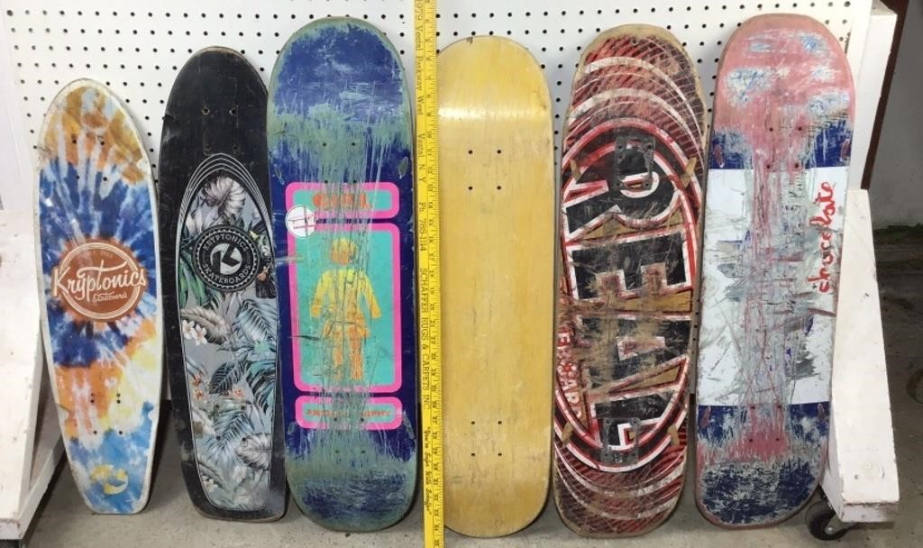 Lot of Skateboard Decks
