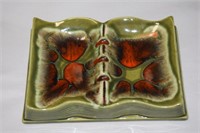 MCM Red Wing USA Pottery 863 Open Book Ashtray