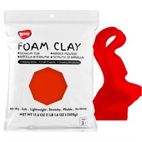 BOHS Red Squishy Slime Modeling Foam Clay, Air