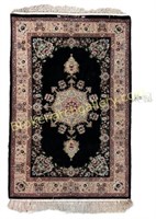 Signed Semi Antique Isfahan Rug