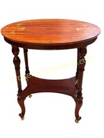 Edwardian Style Oval Side Table
