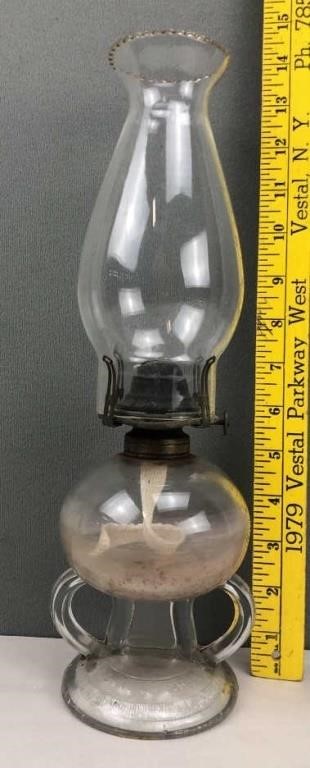Ripley & Co. Pat. Aug. 11 1868 Kerosene Lamp