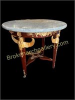 Vintage French Empire Style Occasional Table
