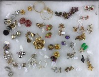 Lot of Costume Jewelry Earrings