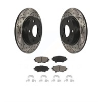Transit Auto - Rear Coated Drilled Slotted Disc