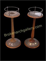 Pair Christofle  Champagne stands