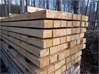 Qty Of (48) 4 In. x 6 In. x 10 Ft Rough Cut Air