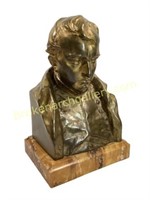Gilt Bronze Bust Napoleon