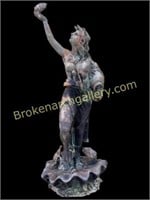 60" Bronze Amphitrite Goddess Fountain
