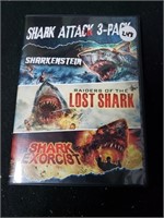 HORROR SHARKS 3 PACK DVD FILMS
