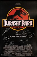 Jurassic Park Sam Neill Autograph Poster