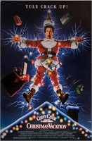 Christmas Vacation Chevy Chase Autograph Poster