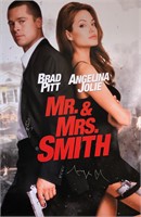 Mr Mrs Smith Autograph Poster