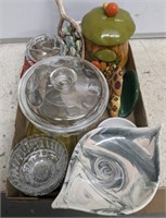 COVERED BOWLS, CANISTER, DECO BOWL