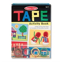 Melissa & Doug Tape Activity Book, Early Learning