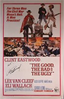 Clint Eastwood Good Bad Ugly Autograph Poster
