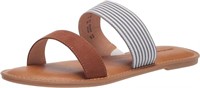 Amazon Essentials womens Women's Two Band Sandal