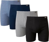 Hanes Men's 4 Pack FreshIQ Boxer Brief with