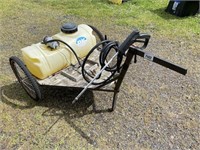 Sprayer Cart w/14 Gallon Tank w/Pump & Cart