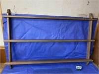 Wood Curio Shelf 41"W X 2.5"D X 26"T