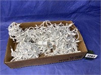 Christmas Lights, 5 Strands, White, Clear