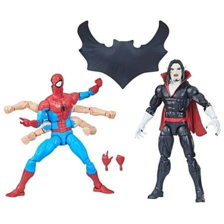 Spider-Man vs Morbius Figures  2 Pack  4-8yrs