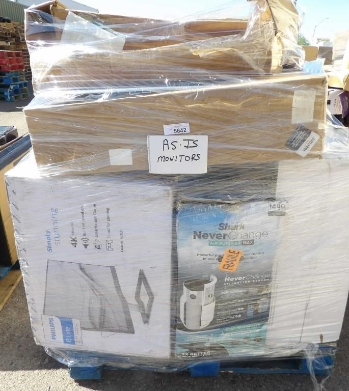 Pallet Of As-Is Monitors