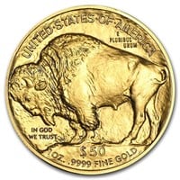 1 oz Gold Buffalo BU (Random Year) Any