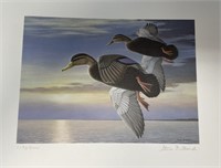 1987 SC Migratory Waterfowl Print and Stamp