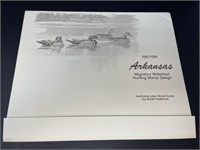 Arkansas Migratory Waterfowl Hunting Stamp,Print