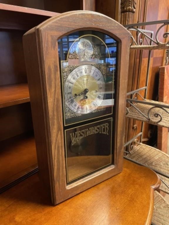 Linden Windup Westminster Chime Clock