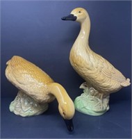 Painted Ceramic Ducks