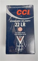 CCI 22LR.- 500 CARTRIDGES-
22 LONG RIFLE LEAD