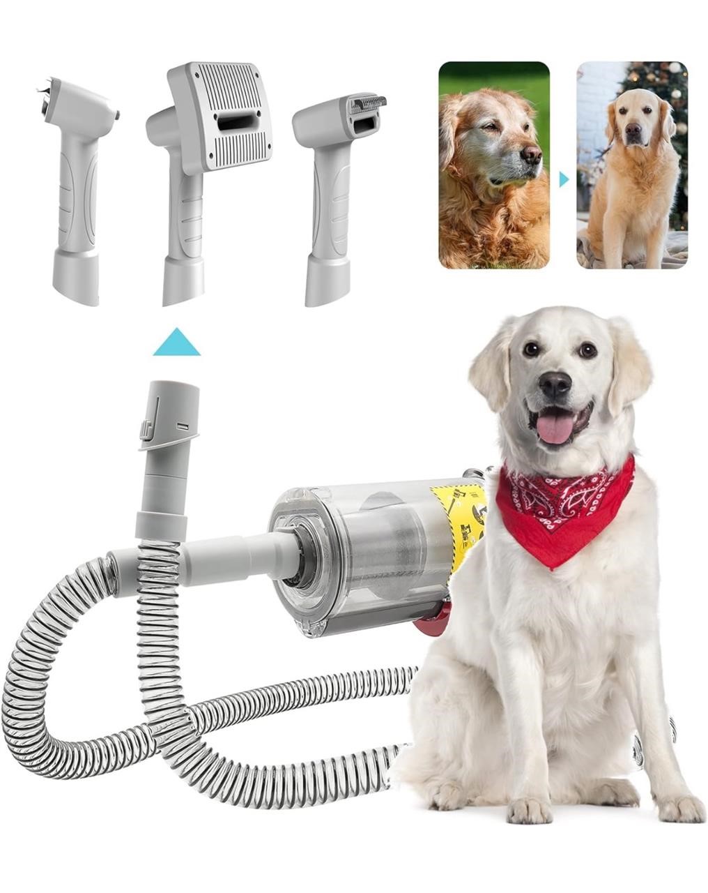 ($69) Self-Cleaning Pet Grooming and Shedding