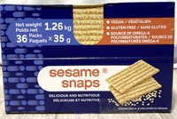 Sesame Snaps (missing 2 Pcs)
