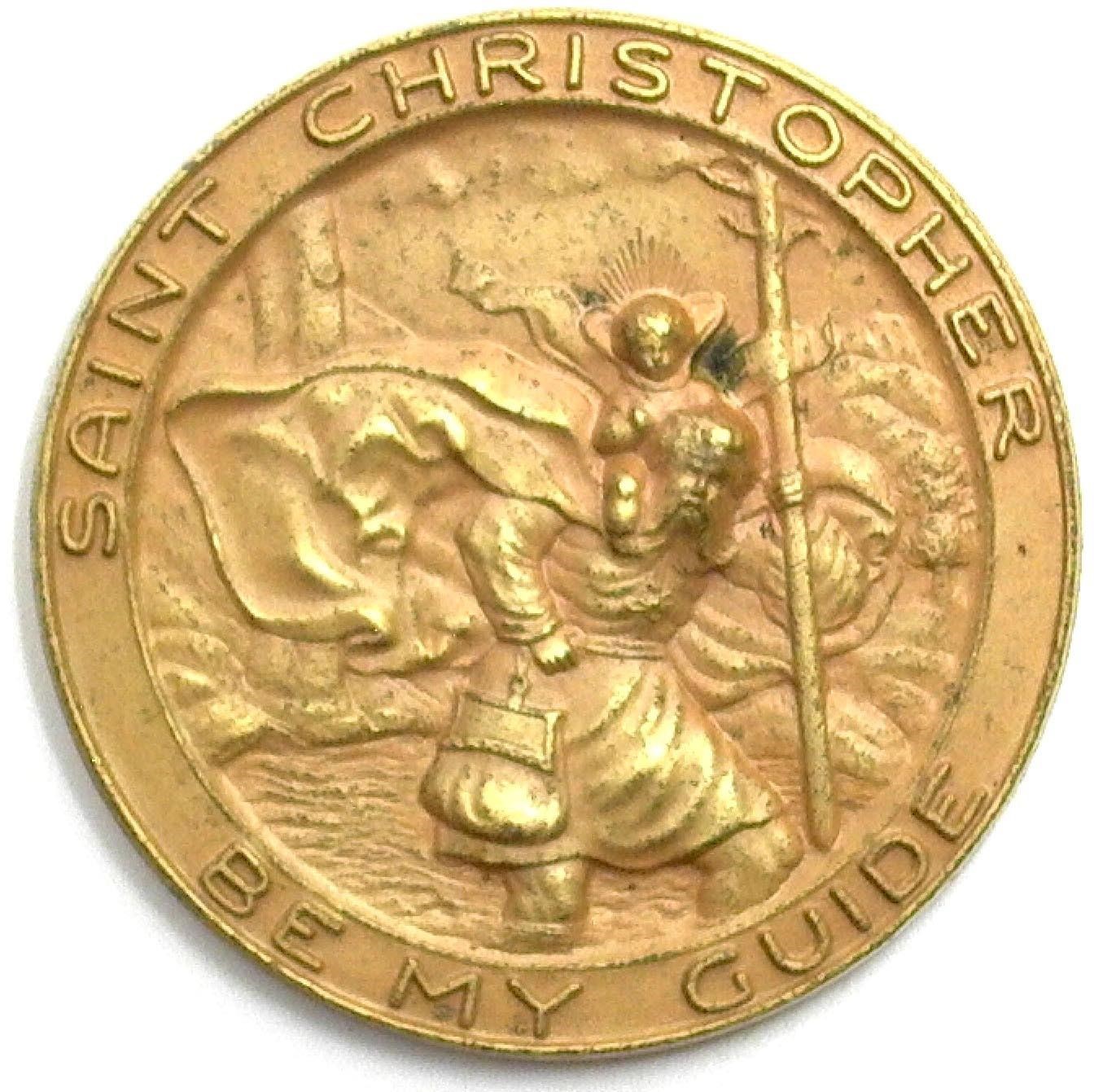 Token   Saint Christopher Be My Guide