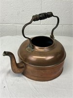 Large Brass Teapot 10” diameter no lid