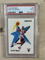 Scottie Pippen 1991 Skybox PSA 9