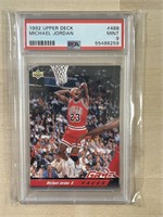 Michael Jordan 1992 Upper Deck PSA 9