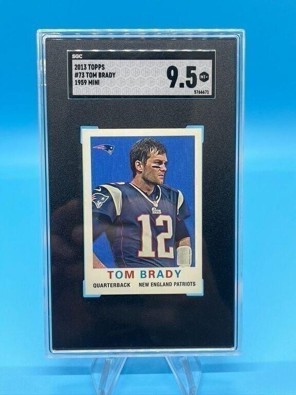 Tom Brady 2013 Topps 1959 Mini SGC 9.5