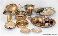 Collection of Antique/Vintage Silver Plated Items