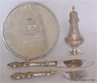 Victorian Silver Plated Coaster South Africa Etc