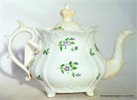 Scarce Antique Rockingham Brameld Teapot