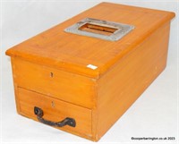 Vintage Wooden Cash Till / Money Drawer /