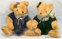 Vintage Plush Teddy Bears Katie & Emily.
