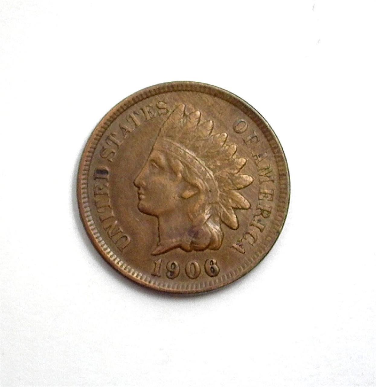 1906 Cent  Uncirculated