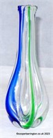 Italian Modernist Glass Vase By Archimede Seguso