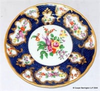 Samson Worcester Style  Blue Scale Plate
