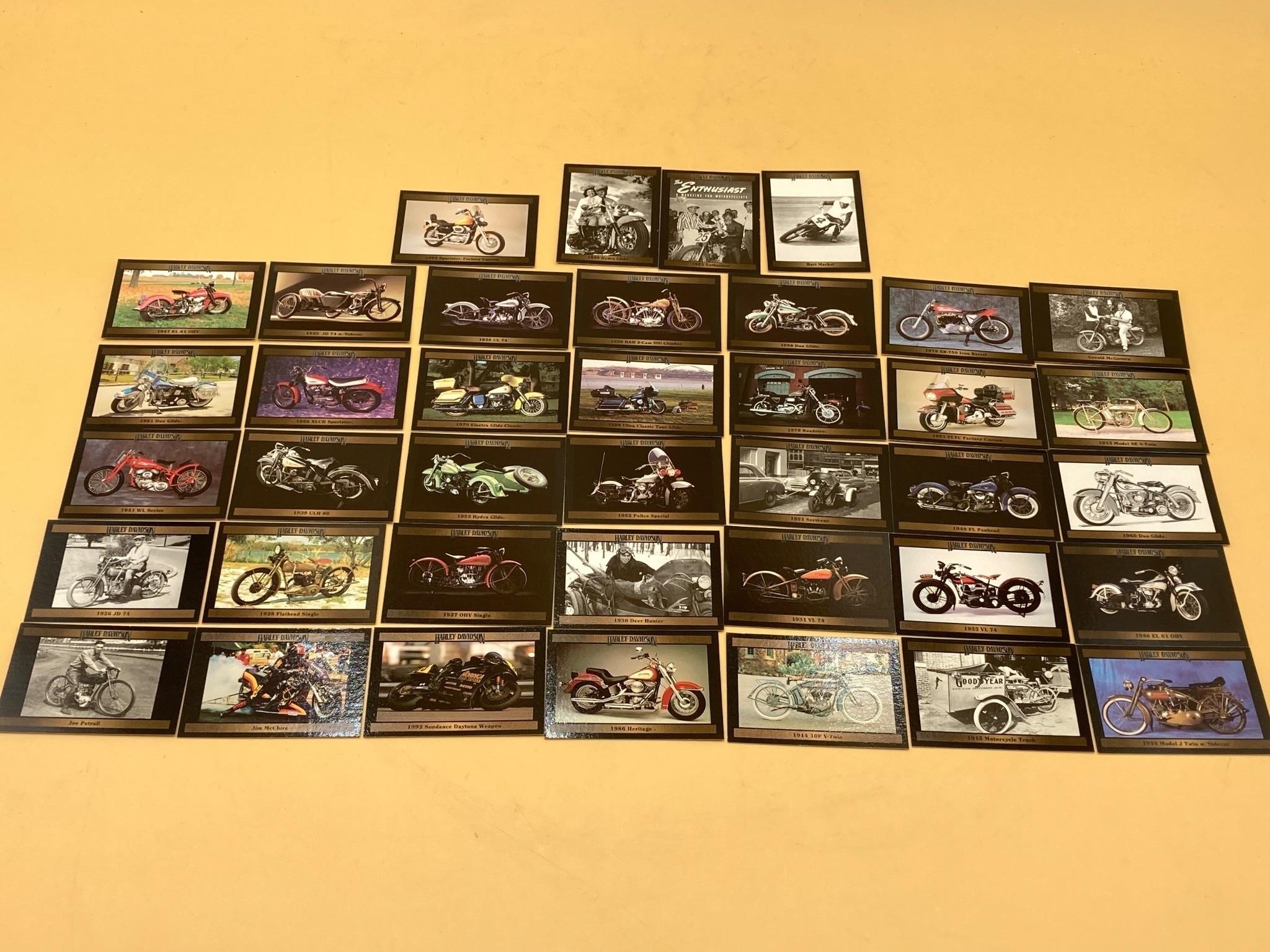 Harley-Davidson Trading Card Set