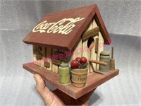 Coca-Cola birdhouse